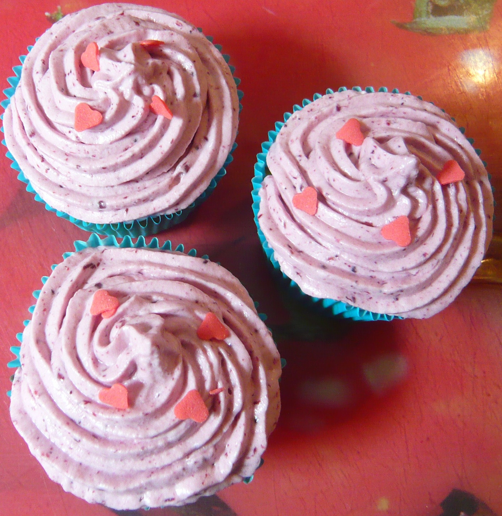 cupcakes roses